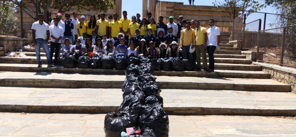amount of bags collected